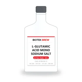 L-GLUTAMIC ACID MONO SODIUM SALT - BioTek Brew laboratory chemical, CAS 6106-04-3