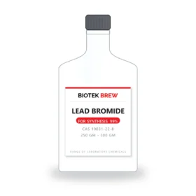 LEAD BROMIDE - BioTek Brew laboratory chemical, CAS 10031-22-8, pack sizes 250 gm - 500 gm