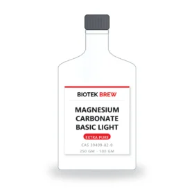 MAGNESIUM CARBONATE BASIC LIGHT - BioTek Brew laboratory chemical, CAS 39409-82-0, pack sizes 250 gm - 500 gm