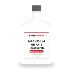 MAGNESIUM NITRATE Hexahydrate - BioTek Brew laboratory chemical, CAS 13446-18-9, pack sizes 500 gm
