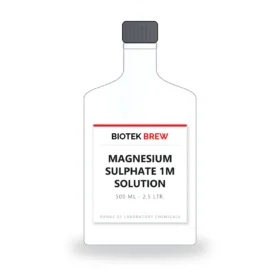 MAGNESIUM SULPHATE 1M SOLUTION - BioTek Brew laboratory chemical, pack sizes 500 ml - 2.5 Ltr.