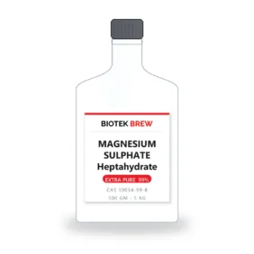 MAGNESIUM SULPHATE Heptahydrate - BioTek Brew laboratory chemical, CAS 10034-99-8, pack sizes 500 gm - 5 kg