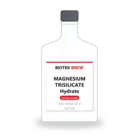 MAGNESIUM TRISILICATE Hydrate - BioTek Brew laboratory chemical, CAS 39365-87-2, pack sizes 500 gm