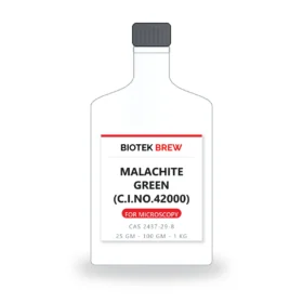 MALACHITE GREEN (C.I.NO.42000) - BioTek Brew laboratory chemical, CAS 2437-29-8, pack sizes 25 gm - 100 gm - 1 kg