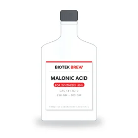 MALONIC ACID - BioTek Brew laboratory chemical, CAS 141-82-2, pack sizes 250 gm - 500 gm