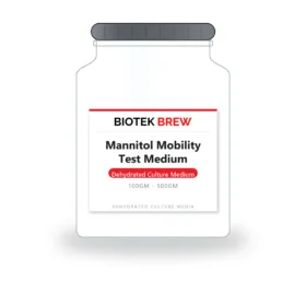 Mannitol Mobility Test Medium - BioTek Brew dehydrated culture medium, pack sizes 100gm - 500gm