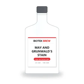 MAY AND GRUNWALD'S STAIN - BioTek Brew laboratory chemical, pack sizes 25 gm - 100 gm