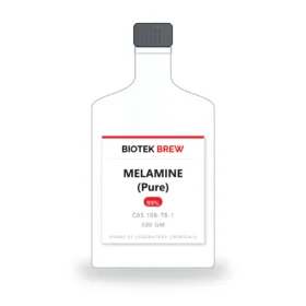 MELAMINE (Pure) - BioTek Brew laboratory chemical, CAS 108-78-1, pack sizes 500 gm