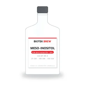 MESO-INOSITOL - BioTek Brew laboratory chemical, CAS 87-89-8, pack sizes 25 gm - 100 gm - 500 gm