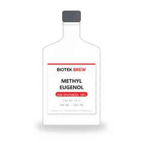 METHYL EUGENOL - BioTek Brew laboratory chemical, CAS 93-15-2, pack sizes 100 ml - 500 ml