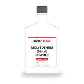 MOLYBDENUM (Metal) POWDER - BioTek Brew laboratory chemical, CAS 7439-98-7, pack sizes 25 gm - 100 gm