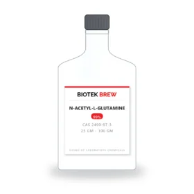 N-ACETYL-L-GLUTAMINE - BioTek Brew laboratory chemical, CAS 2490-97-3, pack sizes 25 gm - 100 gm