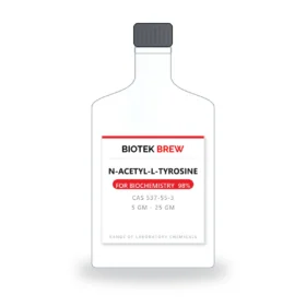 N-ACETYL-L-TYROSINE - BioTek Brew laboratory chemical, CAS 537-55-3, pack sizes 5 gm - 25 gm