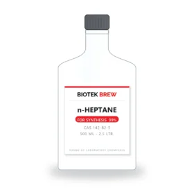 n-HEPTANE - BioTek Brew laboratory chemical, CAS 142-82-5, pack sizes 500 ml - 2.5 Ltr.