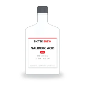 NALIDIXIC ACID - BioTek Brew laboratory chemical, CAS 389-08-2, pack sizes 25 gm - 100 gm