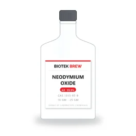 NEODYMIUM OXIDE - BioTek Brew laboratory chemical, CAS 1313-97-9, pack sizes 10 gm - 25 gm
