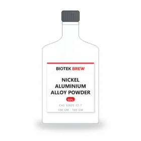 NICKEL ALUMINIUM ALLOY POWDER - BioTek Brew laboratory chemical, CAS 12635-27-7, pack sizes 100 gm - 500 gm