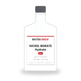 NICKEL BORATE Hydrate - BioTek Brew laboratory chemical, CAS 51142-85-9, pack sizes 100 gm - 500 gm
