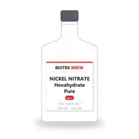 NICKEL NITRATE Hexahydrate Pure - BioTek Brew laboratory chemical, CAS 13478-00-7, pack sizes 100 gm - 500 gm