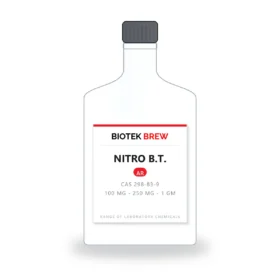 NITRO B.T. - BioTek Brew laboratory chemical, CAS 298-83-9, pack sizes 100 mg - 250 mg - 1 gm