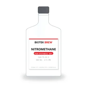 NITROMETHANE - BioTek Brew laboratory chemical, CAS 75-52-5, pack sizes 500 ml - 2.5 Ltr.