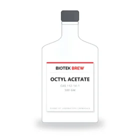 OCTYL ACETATE - BioTek Brew laboratory chemical, CAS 112-14-1, pack sizes 500 gm