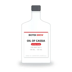OIL OF CASSIA - BioTek Brew laboratory chemical, CAS 8007-80-5, pack sizes 100 ml - 500 ml