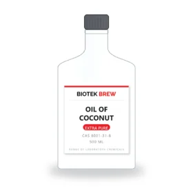 OIL OF COCONUT - BioTek Brew laboratory chemical, CAS 8001-31-8, pack sizes 500 ml