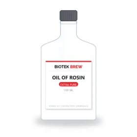 OIL OF ROSIN - BioTek Brew laboratory chemical, pack sizes 100 ml