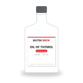 OIL OF THYMOL - BioTek Brew laboratory chemical, pack sizes 100 ml - 500 ml
