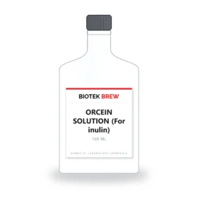 ORCEIN SOLUTION (For inulin) - BioTek Brew laboratory chemical, pack sizes 100 ml