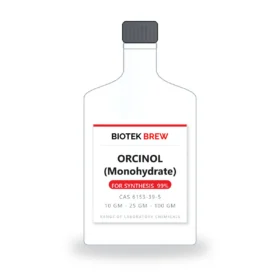ORCINOL (Monohydrate) - BioTek Brew laboratory chemical, CAS 6153-39-5, pack sizes 10 gm - 25 gm - 100 gm