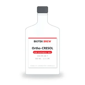 Ortho-CRESOL - BioTek Brew laboratory chemical, CAS 95-48-7, pack sizes 500 ml - 2.5 Ltr.