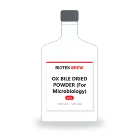 OX BILE DRIED POWDER (For Microbiology) - BioTek Brew laboratory chemical, pack sizes 100 gm - 500 gm