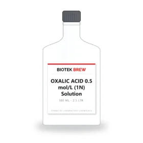 OXALIC ACID 0.5 mol/L (1N) Solution - BioTek Brew laboratory chemical, pack sizes 500 ml - 2.5 Ltr.