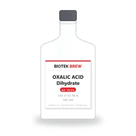 OXALIC ACID Dihydrate - BioTek Brew laboratory chemical, CAS 6153-56-6, pack sizes 500 gm