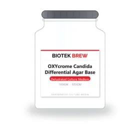 OXYcrome Candida Differential Agar Base - BioTek Brew dehydrated culture medium, pack sizes 100gm - 500gm
