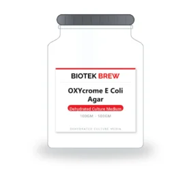 OXYcrome E Coli Agar - BioTek Brew dehydrated culture medium, pack sizes 100gm - 500gm