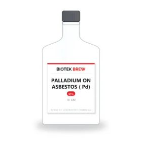 PALLADIUM ON ASBESTOS ( Pd) - BioTek Brew laboratory chemical, pack sizes 10 gm