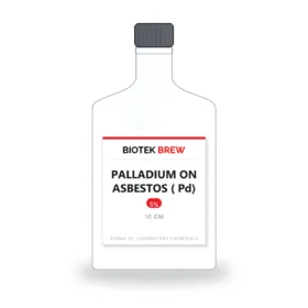 PALLADIUM ON ASBESTOS ( Pd) - BioTek Brew laboratory chemical, pack sizes 10 gm