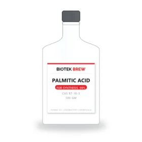 PALMITIC ACID - BioTek Brew laboratory chemical, CAS 57-10-3, pack sizes 500 gm