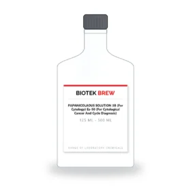 PAPANICOLAOUS SOLUTION 3B (For Cytology) Ea-50 (For Cytological Cancer And Cycle Diagnosis) - BioTek Brew laboratory chemical
