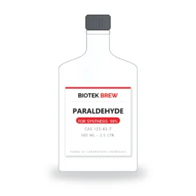 PARALDEHYDE - BioTek Brew laboratory chemical, CAS 123-63-7, pack sizes 500 ml - 2.5 Ltr.