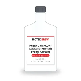 PHENYL MERCURY ACETATE (Mercuric Phenyl Acetate) - BioTek Brew laboratory chemical, CAS 62-38-4