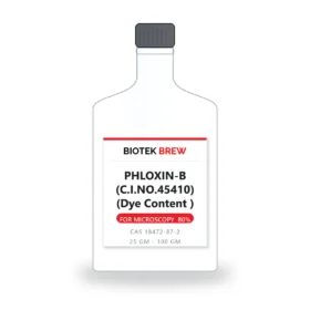 PHLOXIN-B (C.I.NO.45410) (Dye Content ) - BioTek Brew laboratory chemical, CAS 18472-87-2, pack sizes 25 gm - 100 gm