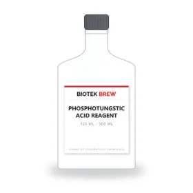 PHOSPHOTUNGSTIC ACID REAGENT - BioTek Brew laboratory chemical, pack sizes 125 ml - 500 ml