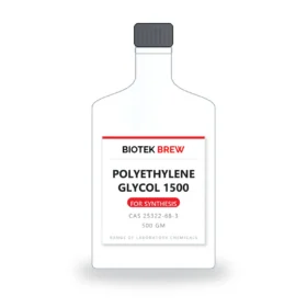 POLYETHYLENE GLYCOL 1500 - BioTek Brew laboratory chemical, CAS 25322-68-3, pack sizes 500 gm