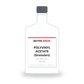 POLYVINYL ACETATE (Granulars) - BioTek Brew laboratory chemical, CAS 9003-20-7, pack sizes 500 gm
