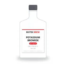 POTASSIUM BROMIDE - BioTek Brew laboratory chemical, CAS 7758-02-3, pack sizes 500 gm