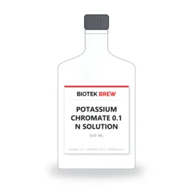 POTASSIUM CHROMATE 0.1 N SOLUTION - BioTek Brew laboratory chemical, pack sizes 500 ml